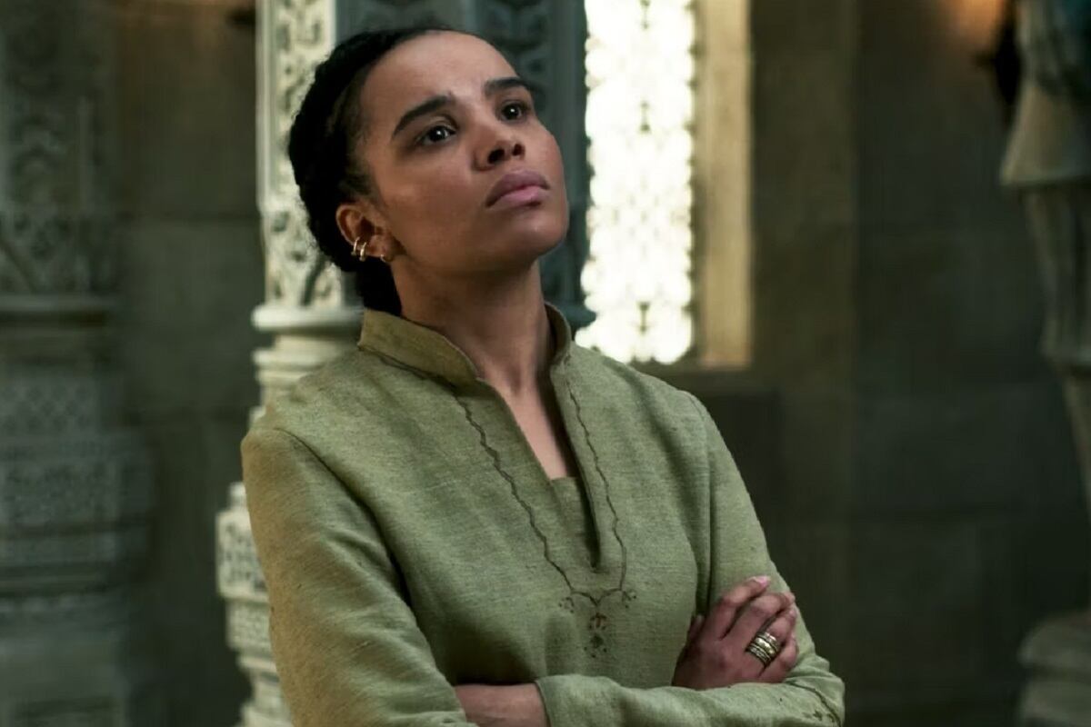 Zoë Robins como Nynaeve al'Meara en la temporada 2 de "The Wheel of Time" (Foto: Amazon Prime Video)