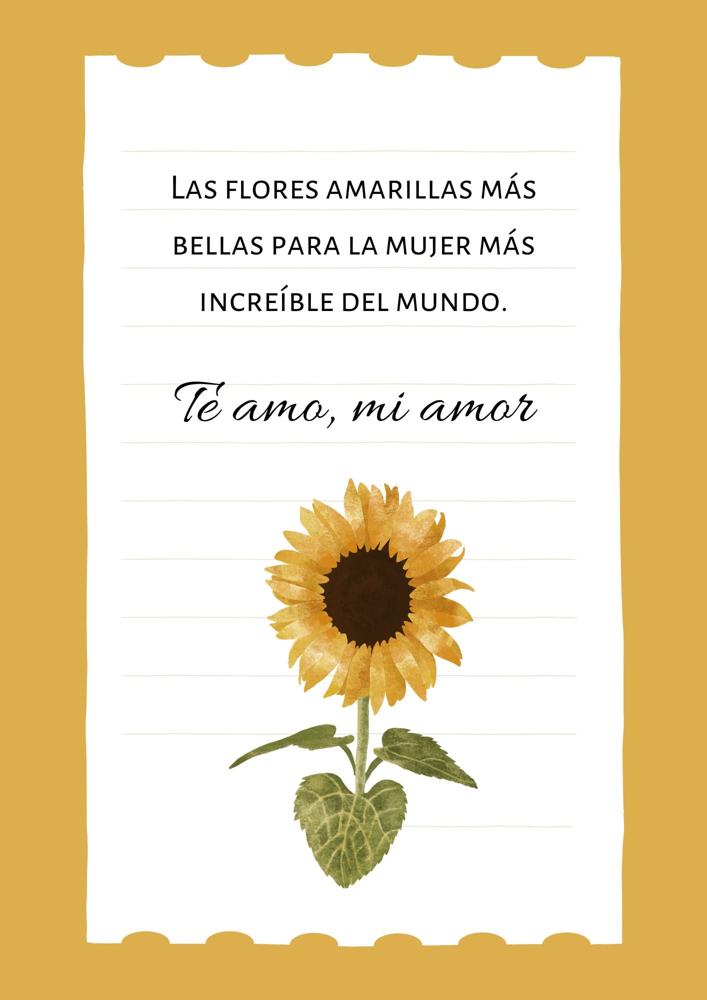 Este lunes 21 de septiembre es una fecha especial para regalar flores amarillas a tu persona especial. (Foto: Canva.com)
