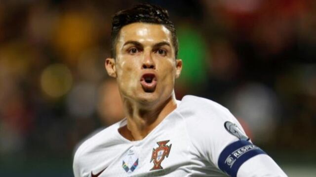Está en todas: el 'póker' de Cristiano Ronaldo en el Portugal vs. Lituania por Eliminatorias Euro [VIDEO]