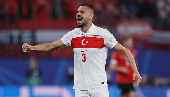 Con goles de Demiral, Turquía venció a Austria y se clasificó para los cuartos de final de la Eurocopa 2024. (Foto: Getty Images)