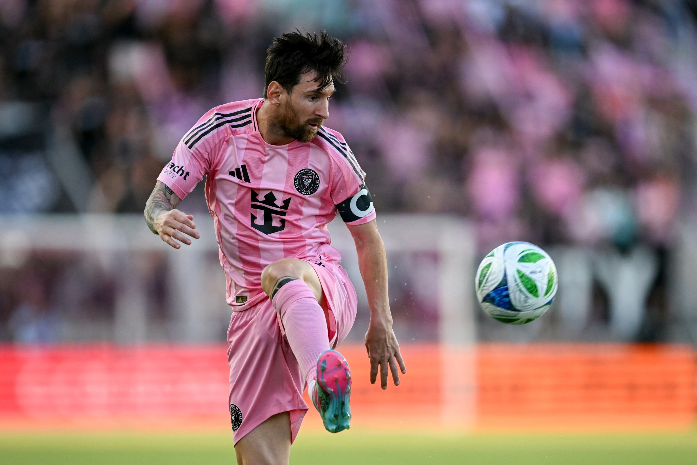 Who won Inter Miami vs. Orlando City? Live result from the 2025 Leagues Cup Semifinals in Miami. (Photo: AFP)