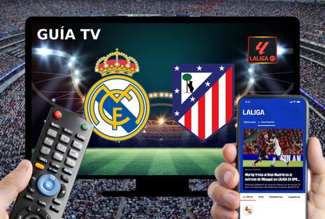 ¿A qué hora empieza y en qué canal televisan Real Madrid vs. Atlético Madrid por LaLiga 2025-26 en USA, México y España?