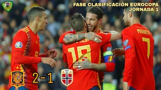 España debutó con pie derecho ante Noruega por el pase a la Eurocopa 2020