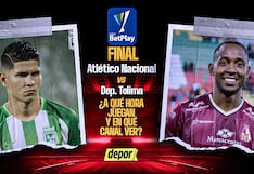 ¿En qué canales ver Atlético Nacional vs. Tolima y a qué hora juegan por la final de Liga BetPlay?