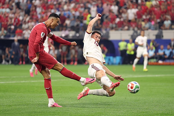 España vs. Portugal jugaron por el Mundial 2026. (Foto: Getty Images)