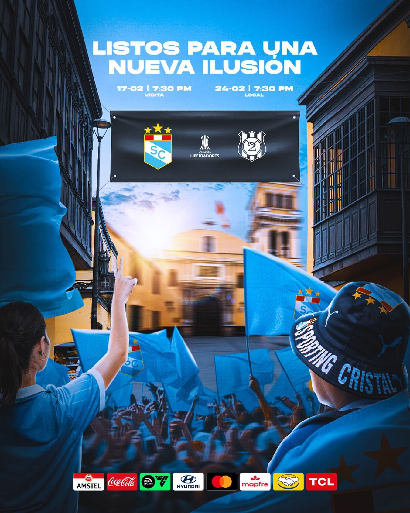 Fechas confirmadas para la Fase 2 de la Copa Libertadores. (Foto: Sporting Cristal)