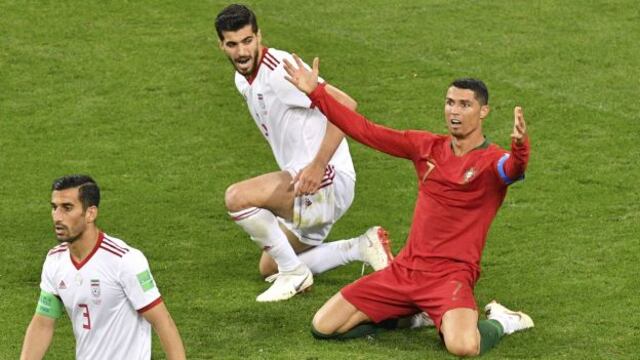 ¡Qué hiciste, 'CR7'! Cristiano Ronaldo falló penal ante Irán tras gran tapada de Munir [VIDEO]