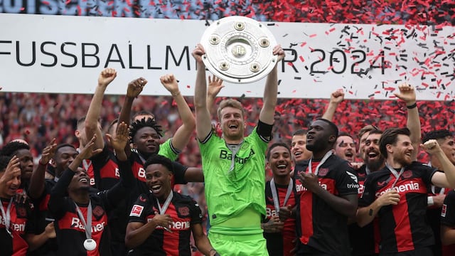 Leverkusen terminó invicto la Bundesliga: los números del campeón y dos títulos más en la mira