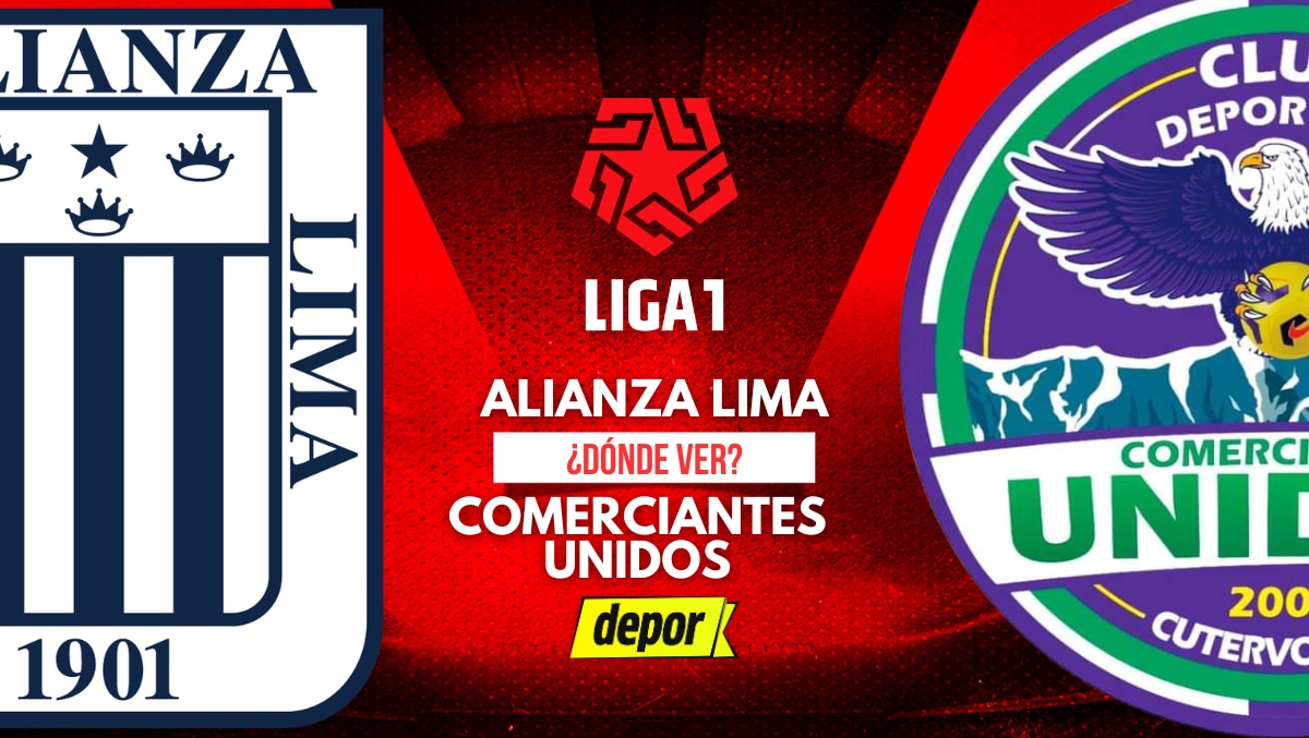 Alianza Lima vs. Comerciantes Unidos. (Diseño: Depor)