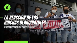 ‘Noche Blanquiazul’ 2022: La reacción de los hinchas de Alianza Lima tras la victoria 1- 0 ante el DIM