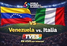 TVES EN VIVO por Internet — cómo ver juego de Venezuela vs. Italia por TV abierta y Béisbol Play Online