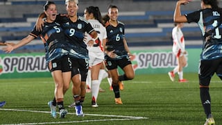 Perú vs Argentina (0-5): resumen y minuto a minuto de Sudamericano Femenino Sub20