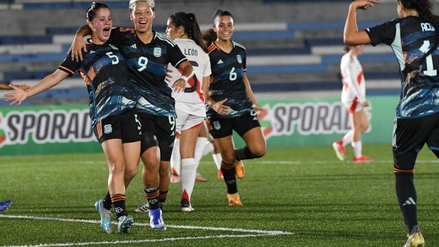 Perú vs Argentina (0-5): resumen y minuto a minuto de Sudamericano Femenino Sub20