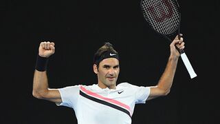 Pase usted, 'Majestad': Roger Federer avanzó a los octavos de final del Australian Open 2018