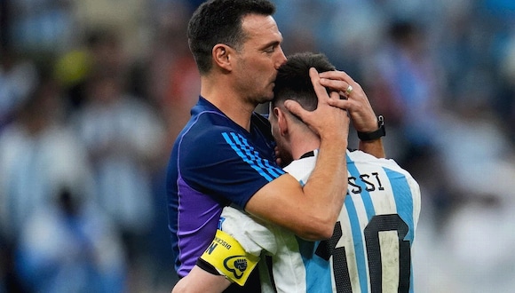 Lionel Scaloni habló de Messi y su nuevo destino. (Foto: Agencias)