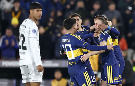 Boca vs. Recoleta (3-1): video, resumen y goles por Copa Sudamericana