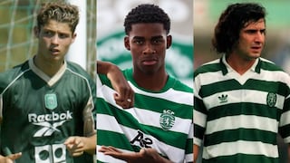 Víctor Guzmán, ese es el camino: los cracks mundiales que salieron de las juveniles del Sporting de Lisboa