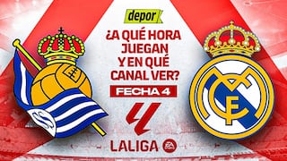 Real Madrid vs. Real Sociedad: canales de TV, fecha y horarios por la LaLiga 2025