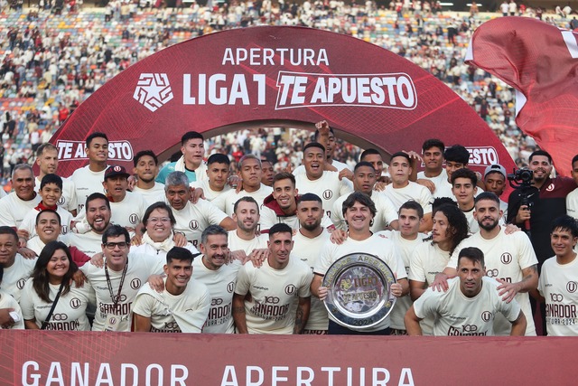 ¡Universitario festeja el Torneo Apertura! Las mejores postales de la celebración crema. (Foto: GEC)