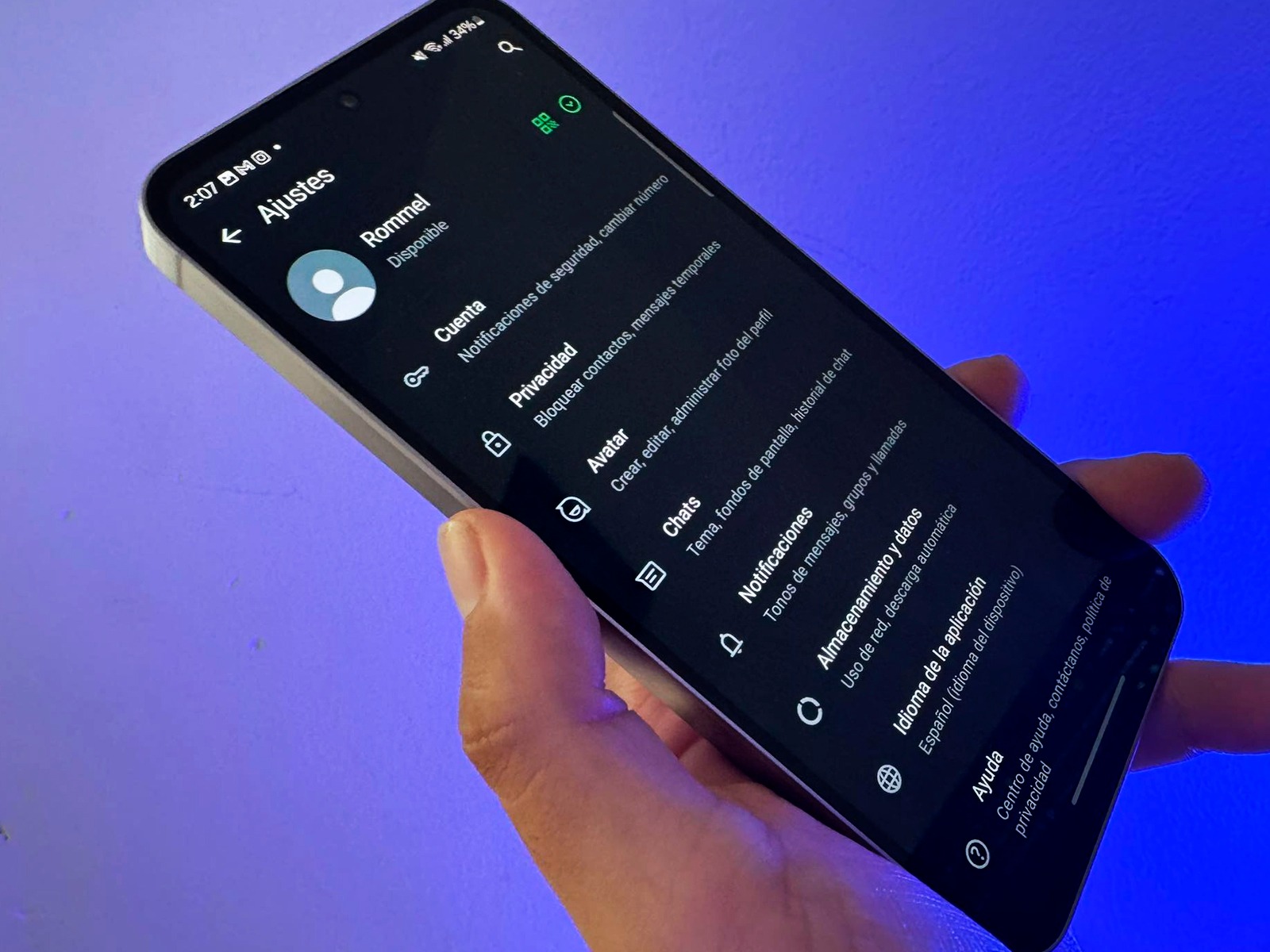 WHATSAPP | ¿Estás teniendo problemas oculares? Conoce por qué debes activar el "modo oscuro" en WhatsApp. (Foto: Depor - Rommel Yupanqui)