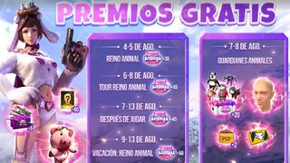 Free Fire: tutorial para obtener los regalos del evento Reino Animal