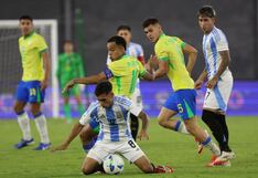 Argentina vs. Brasil (1-1): video, resumen y goles por Sudamericano Sub20
