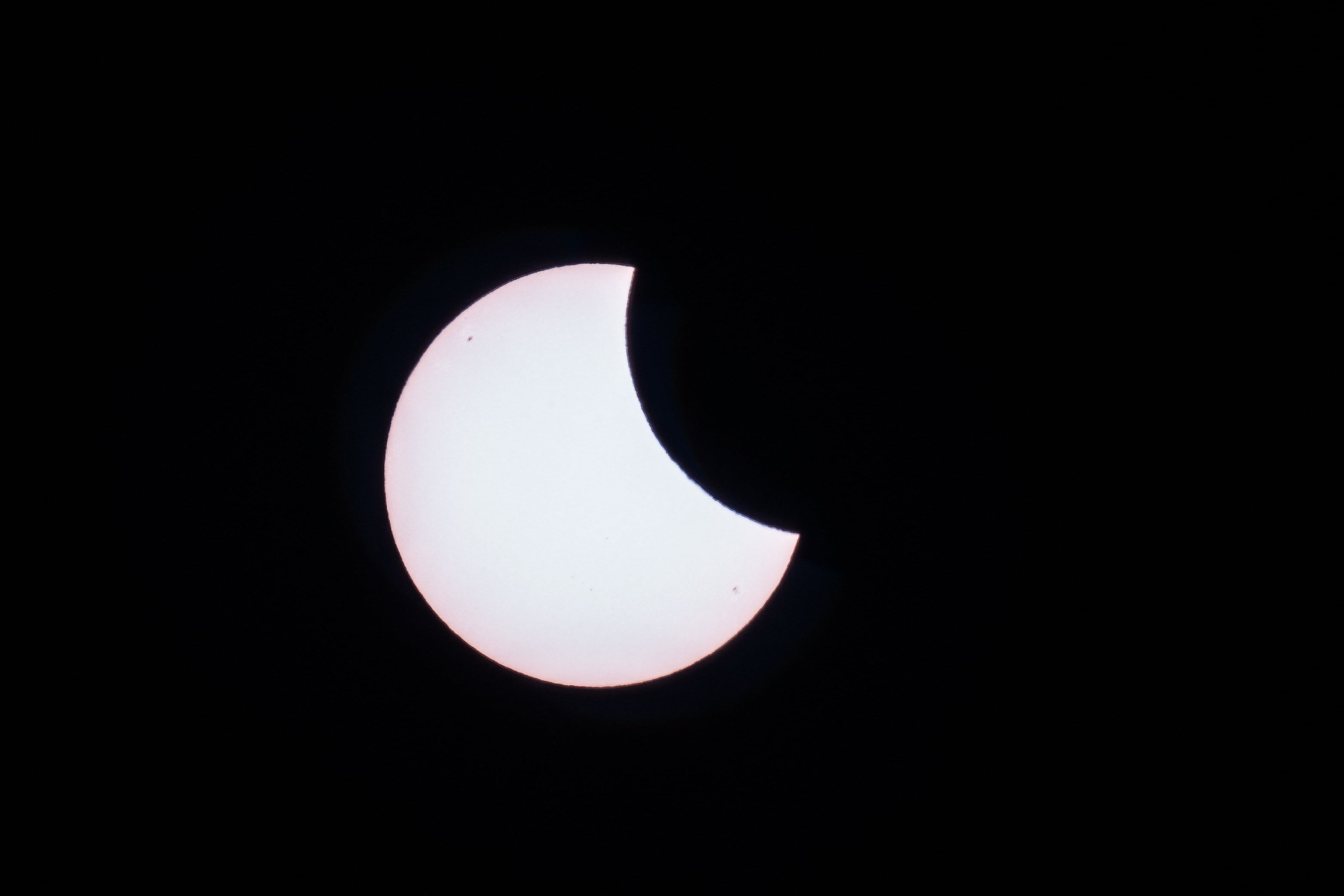 Eclipse solar (Foto: AFP)