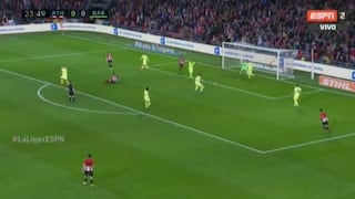 ¡Era el gol de la jornada! La espectacular 'chalaca' de Raúl García en el Barcelona-Athletic [VIDEO]
