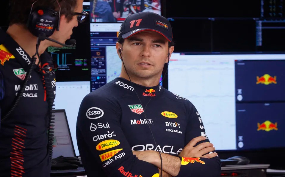 'Checo' quedo en quinto lugar en la primera práctica en Bélgica. (Foto: @F1)