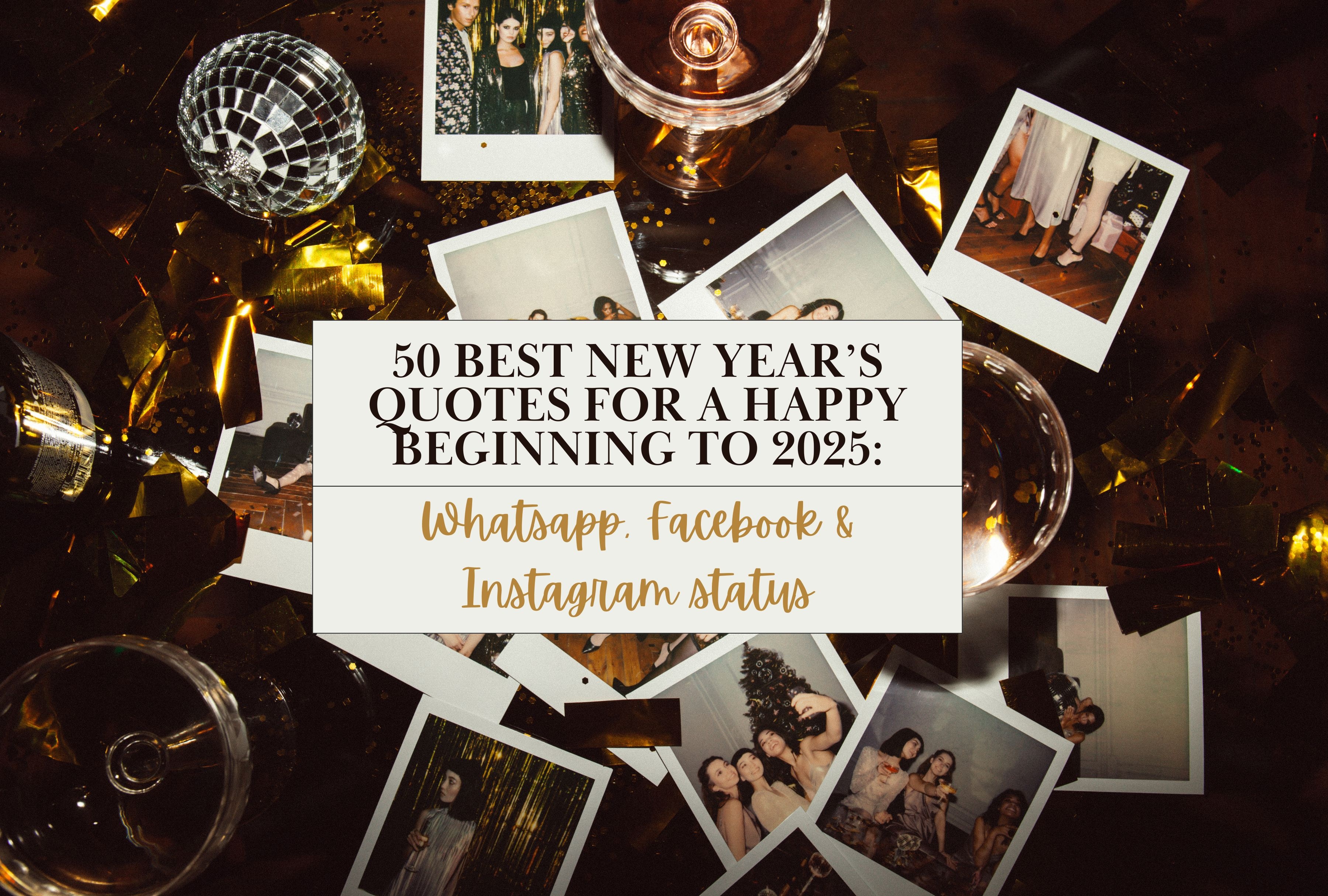 Start 2025 with inspiration! 50 best New Year's quotes for your Whatsapp, Facebook & Instagram status. | Photo by Canva / Depor Composition