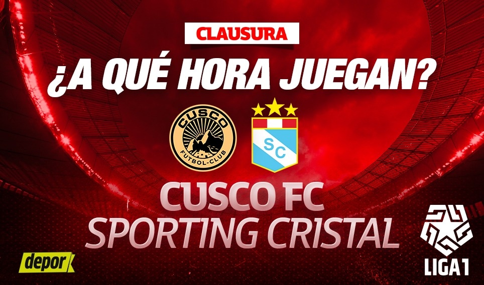 Sporting Cristal visita a Cusco FC por el Torneo Clausura. (Diseño: Depor)