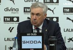 Ancelotti: “Vamos a recurrir sobre la roja a Vini”