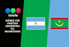 Telefe EN VIVO por Internet — dónde ver partido Argentina vs. Mauritania en TV abierta y Fútbol Online