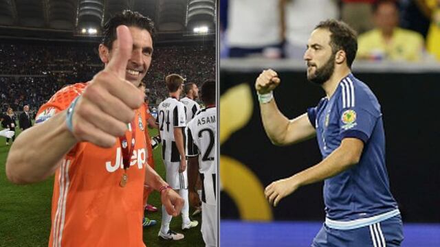 Buffon sobre Gonzalo Higuaín en la Juventus: “Tendrá un peso enorme”