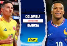 Partido gratis, Colombia vs. Francia EN VIVO: ver en directo GOL Caracol TV y Canal RCN