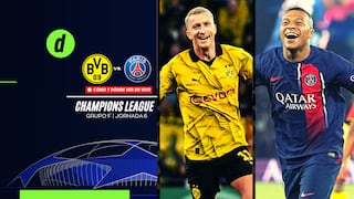 Borussia Dortmund vs. PSG: horarios, apuestas y dónde ver la Champions League