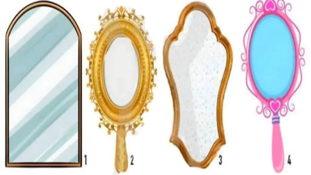 ¿Cuál es el espejo que más te gusta? Contesta y sabrás cómo eres