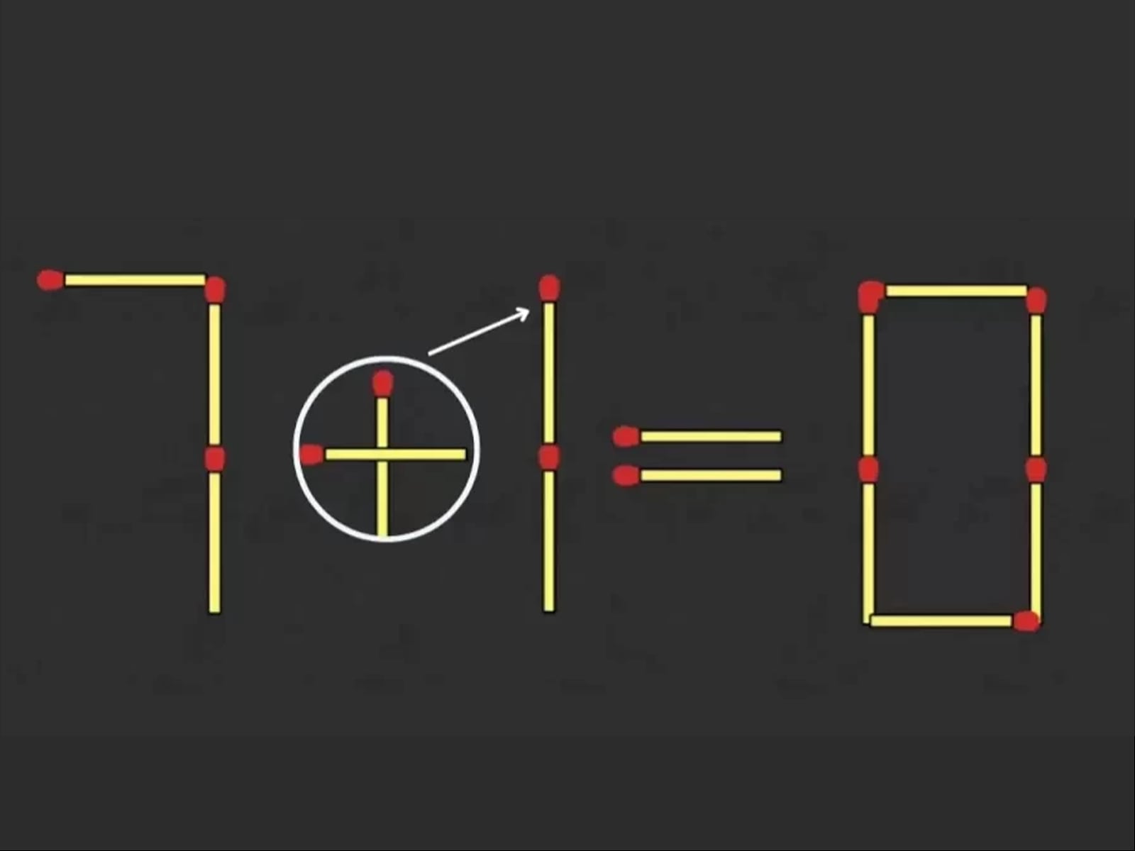 RETO MATEMÁTICO | Mueve la cerilla del signo más hacia el número uno y conviértelo en siete. Ahora la ecuación queda correcta. | FresherLive