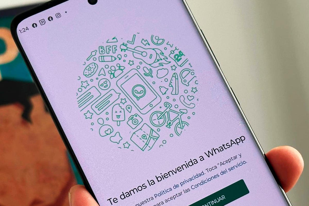 Inicio de sesión en WhatsApp Móvil (Foto: Rommel Yupanqui)