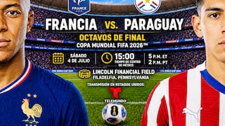 Telemundo Deportes EN VIVO — cómo ver partido Francia vs. Paraguay por TV abierta y Online en Estados Unidos