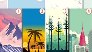 ¿Qué paisaje te causa paz? La opción que elijas te revelará algo nuevo sobre ti