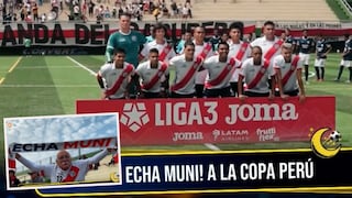 Deportivo Municipal es descalificado y jugará la Copa Perú