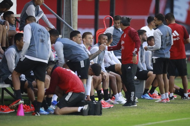 La Selección Peruana sumó un nuevo día de trabajos en la Videna. (Foto: Julio Reaño/@Photo.gec)