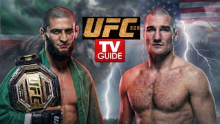 ¿A qué hora empieza y por qué canal TV transmiten pelea de Chimaev vs. Strickland EN VIVO hoy por UFC 328?