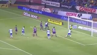 Lo sufrió Gallese: taco de Omar Fernández, centro al área, rebote del peruano y gol a Veracruz [VIDEO]