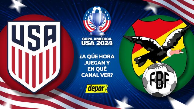 Por Copa América: ¿en qué canal ver Estados Unidos vs Bolivia?