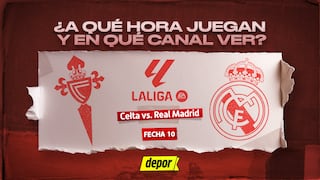 Celta vs Real Madrid: en qué canales TV ver y a qué hora juegan por LaLiga
