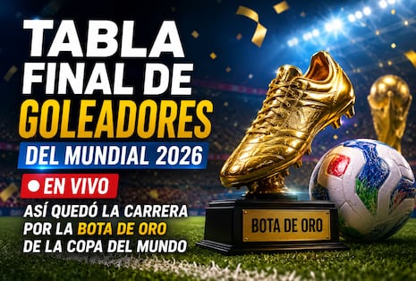 Tabla final de goleadores del Mundial 2026 EN VIVO: así quedó la carrera por la Bota de Oro de la Copa del Mundo