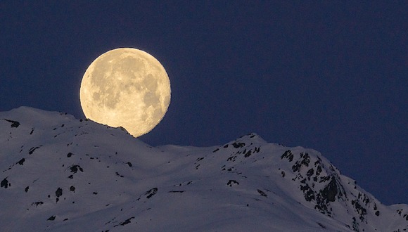 A qué hora ver Luna Llena de febrero en vivo, cuándo es y en dónde mirar Luna de Nieve. (Foto: National Geographic)