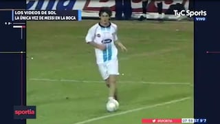 Sí había una primera vez: Lionel Messi y su única jugada en La Bombonera